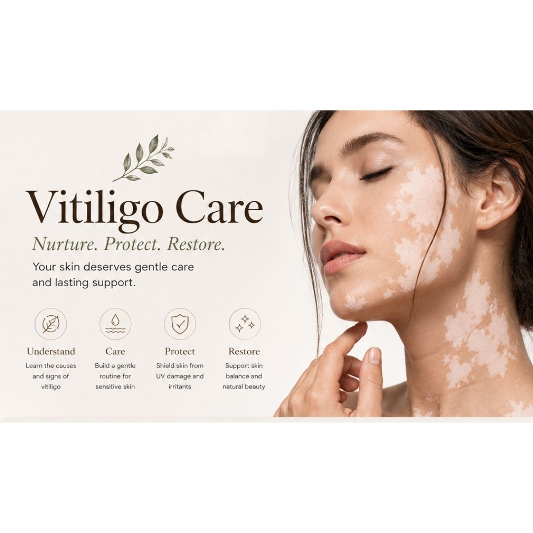 Vitiligo Care Guide: Protecting Sensitive Skin & Supporting Natural Balance