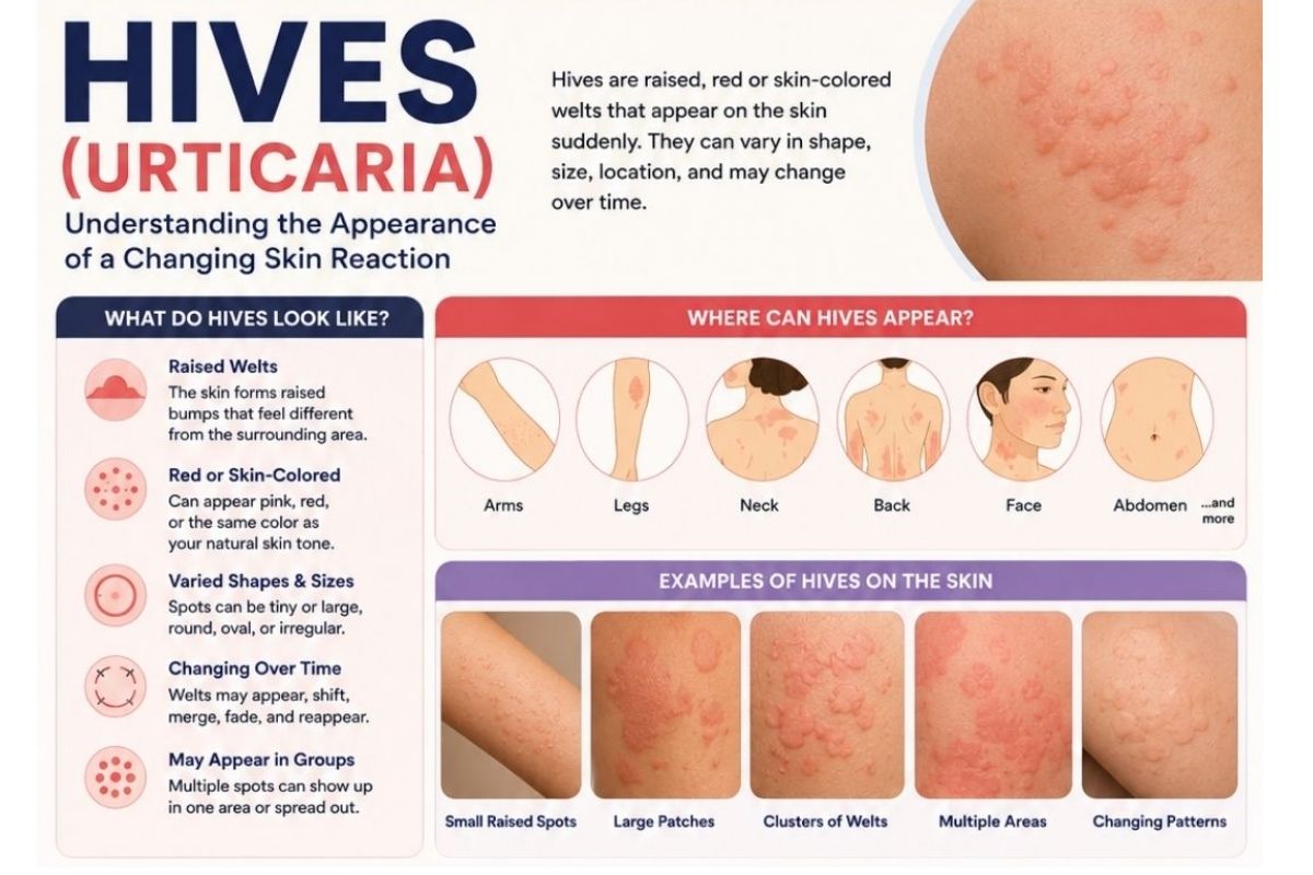 Understanding Hives Through Skin Patterns and Surface Changes